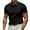 Black, variant on Mens Breathable Shirts Short Sleeve Vintage Stretch T Shirts Casual Summer Golf Shirts
