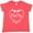Vintage Red, variant on Inktastic Nana with Hearts and Swirls Women's Plus Size T-Shirt