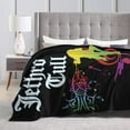 thumbnail image 2 of Jethro Couverture Musicale en Flanelle Douce et Confortable Couverture de Lit Canapé Camping, 2 of 4