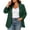 T-Green-women top, variant on Hfnxid Women Blazers Plus Size Loose Business Casual Jackets Dressy Collar Open Front Cardigans Fall Solid Color Office Work Blazer Pink L