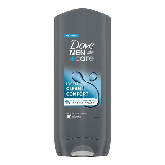 Dove Men Clean Comfort Shower Gel 400Ml Packaging May Vary