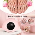 thumbnail image 5 of JODSONE 48W UV LED Nail Lamp, 24 Beads Nail Dryer with Auto Sensor & 4 Timers for Gel Polish, 5 of 8