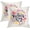 Mother's Day Flower Beige1, variant on Mother's Day Pink Pillow Covers 18X18 Inch Set of 2,Maternal Love Child Baby Childhood Gift Cushion Throw Pillow Covers Outdoor Sofa Couch Pillowcase
