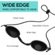 thumbnail image 4 of GOGGLES DE SEGURIDAD parche ojo rojo azul ojo de protección ocular para pacientes en IPL, UV, terapia de luz LED infrarroja (negro), 4 of 7