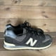 thumbnail image 2 of new balance 574 mens size 15 shoes black suede running sneakers, 2 of 5