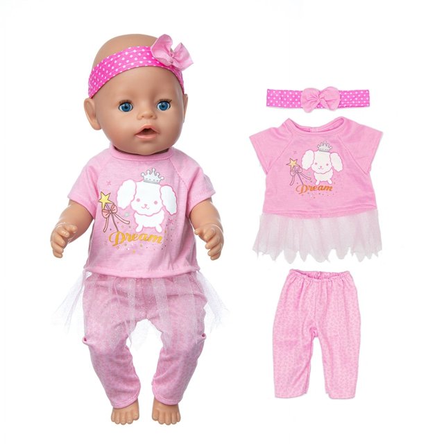 Monos aptos para muñecas Reborn de 43cm y 17 pulgadas, ropa y accesorios, novedad