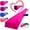 Pink, variant on PreGymnastic 6FT/8FT/9.5FT Folding Balance Beam for Kids 3-12,Foldable Gymnastics Floor Beam-Extra Firm Suede Cover with Sticker and Carry Bag for Home-Gym Equipment for Toddler Teenager