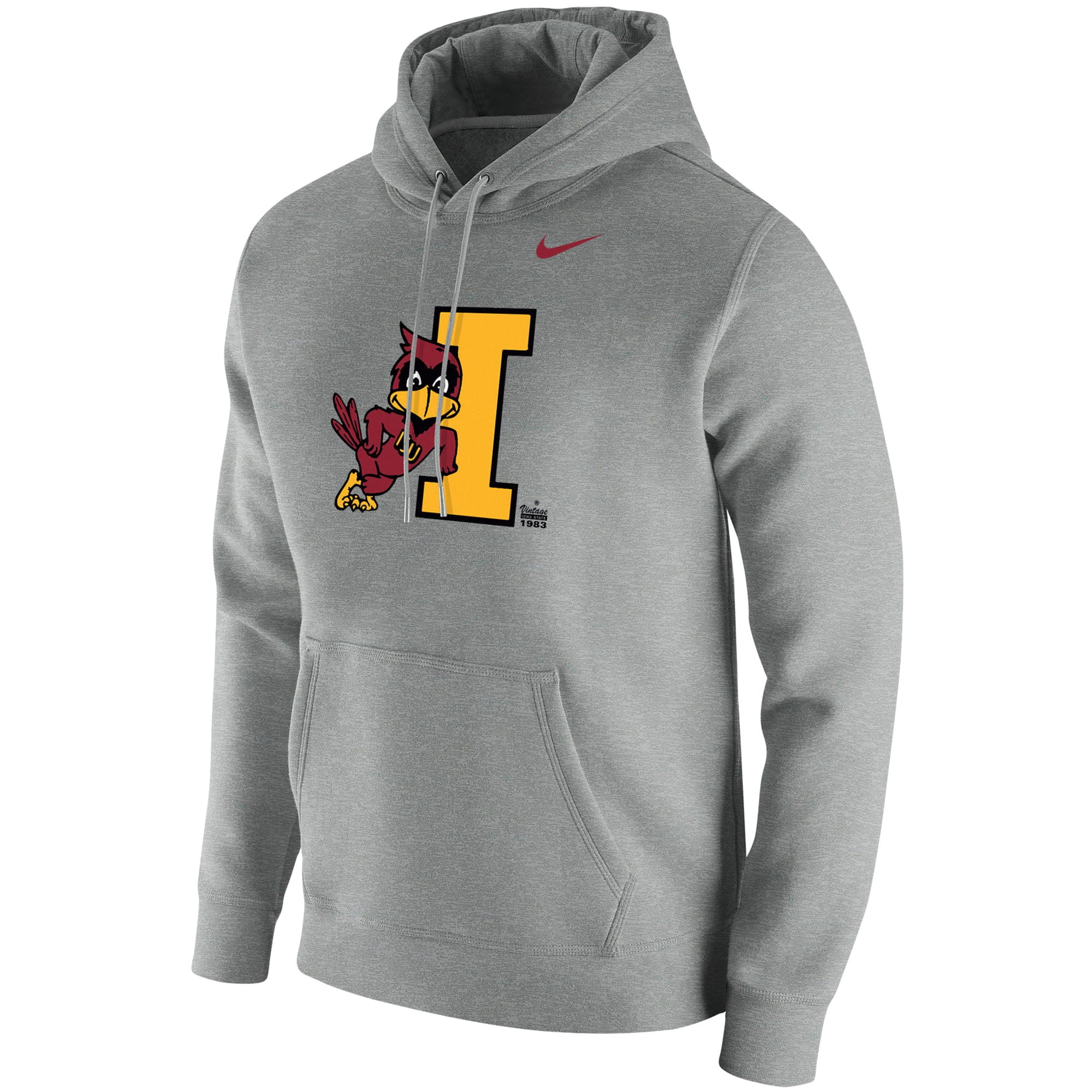 Men s Nike Heathered Gray Iowa State Cyclones Vintage School