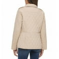thumbnail image 2 of Tommy Hilfiger Womens Diamond Quilted Snap Full Zip Lighweight Jacket (Beige/Chino, Large), 2 of 5