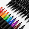 thumbnail image 2 of Juego de pintura de colores Belita Amy 60, conjunto de pintura de bolígrafo suave, triángulo negro, barra de doble cabeza, gancho de color, rotulador de línea Afortunado Sencillez, 2 of 2