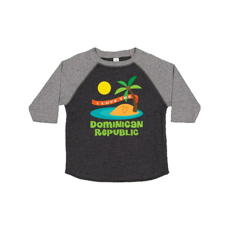 I Love The Dominican Republic Toddler T-Shirt