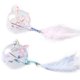 thumbnail image 1 of Campanas de viento pequeñas de flores románticas, colgante de estilo japonés de cristal hecho a mano para regalo de cumpleaños, decoraciones para el hogar, 2 uds., 1 of 6