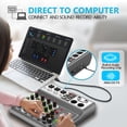 thumbnail image 3 of Mezclador de audio Aveek Professional de 5 canales con Bluetooth y USB, 3 of 8