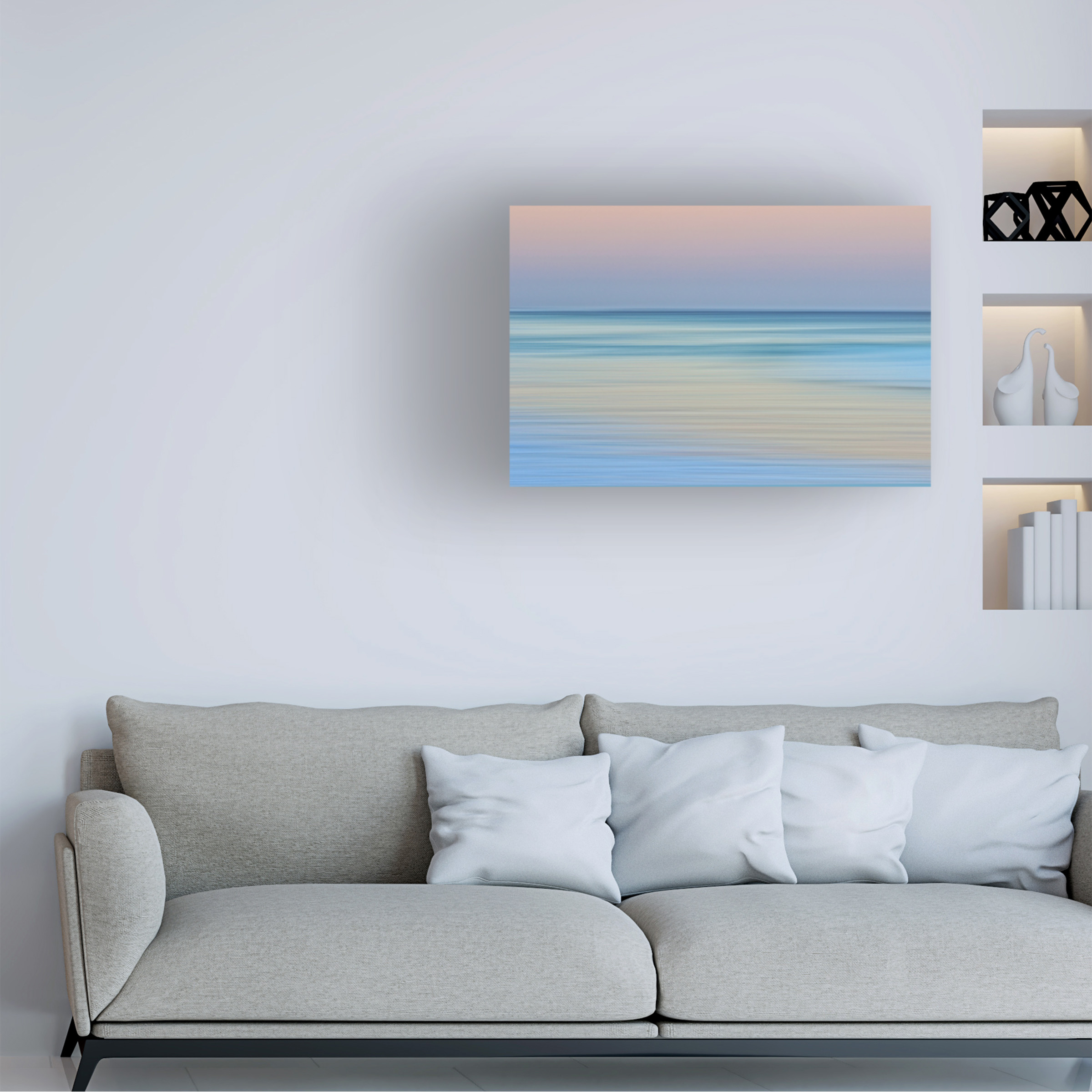 Trademark Fine Art 'BC Moonrise Colors' Canvas Art by Beata Czyzowska Young