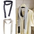 thumbnail image 2 of Lace Hair Scarf for Women Hand Tied Neck Scarf French Style Neckwear for Women Party Hairband Fashion Neckwear Necktie small white flowers, 2 of 4