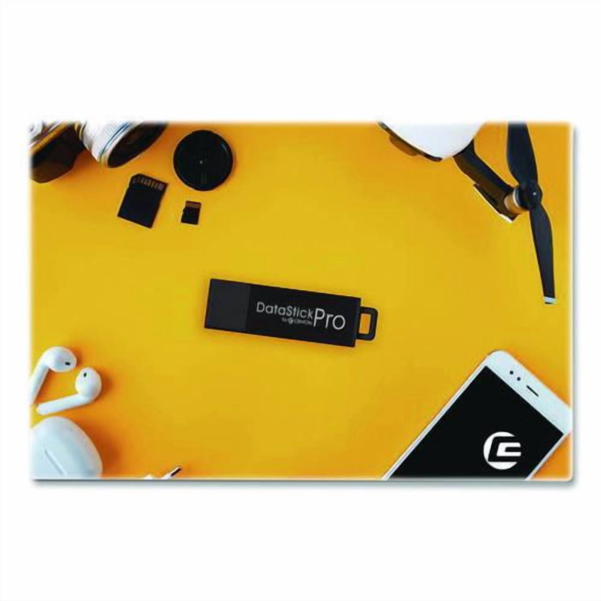 DataStick Pro USB 3.2 Type A Flash Drive, 32 GB, Black, 5/Pack | Bundle of 2