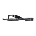 thumbnail image 3 of XY London Womens Rio Patent Thong Strap Square Flip Flops, 3 of 5