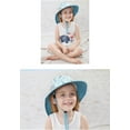 thumbnail image 6 of Toddler Sun Hats with Neck Flap Infant Baby Boys Girls Swim Hat with Sunglasses Kids UPF 50+ Beach Caps, 6 of 8