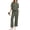 Green, variant on Two Piece Sets for Women Summer Outfits Oversized Wide Leg Crop Pants Lounge Sets Airport Beach Vacation Clothes