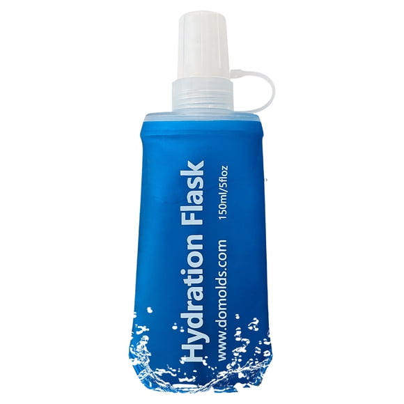 Botella de agua Greeniant delgada a prueba de fugas para actividades al aire libre Escalada Azul