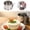 B, variant on Cake Mold 304 Stainless Steel Ring Heart Shape Round Cake For Sushimi Rice