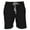 New Black, variant on Hanes  Jersey Knit Cotton Button Fly Pajama Sleep Shorts (Men's)