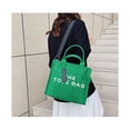 thumbnail image 3 of Tote Bags for Women, Canvas Crossbody Tote Bags with Zip Casual Canvas Shoulder Bags for Work School and Travel, 3 of 5