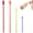 Multicolour, variant on 4 Pcs Silicone Spatula Set - Multifunctional Makeup Spatula Kitchen Spatula Reusable Scraper Lotion Stirrer for Jam Jar, Cosmetic Bottles, Kitchen Bottles, Red