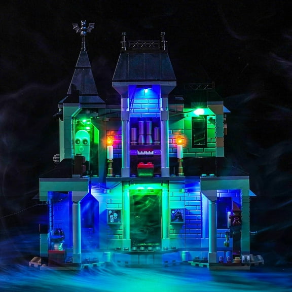 LED Light Only, Compatible with Lego Creator 3 in 1 Haunted Mansion, Creative Lighting Compatible with Lego 31167-Excluding Model (Classic Version Light)