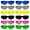Multi-color, variant on Bison Life Keystone Full Color Pink and Grey Safety Glasses For Men/Women (Pack of 12)