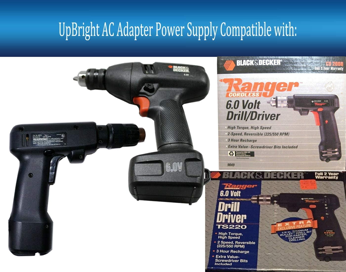 UPBRIGHT 8V AC/DC Adapter Compatible 