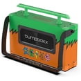 thumbnail image 2 of Bumpboxx Ultra Grateful Dead: Orange & Green | Retro Boombox with Bluetooth Speaker | Includes Rechargeable Lithium Battery, Carrying Strap & Remote | Small & Light Weight Makes it Easy to Carry, 2 of 6