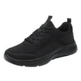 thumbnail image 2 of Mens Slip On Walking Shoes Non Slip Running Shoes Breathable Workout Lightweight Lace Up Gym Sneakers, 2 of 6