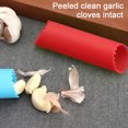 thumbnail image 2 of Paokuoon Hanging Hole Design Easy Labor Saving 2Pcs Manual Garlic Peeler Silicone Skin Remover Kitchen Cooking Accessory, 2 of 7