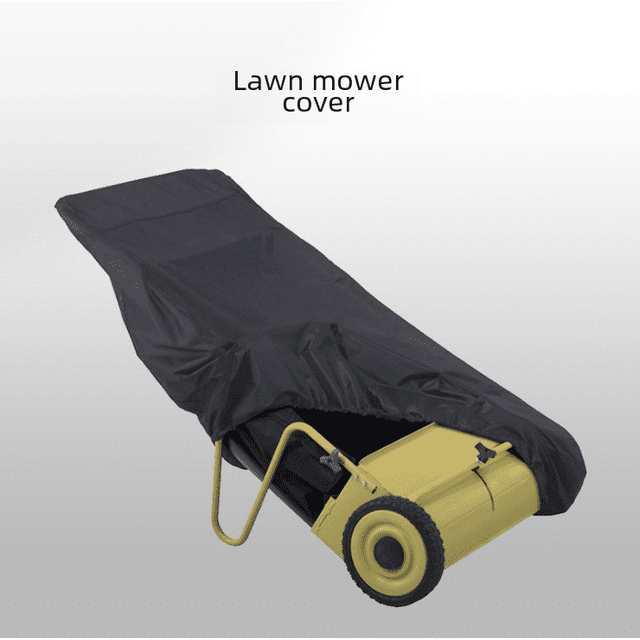 Funda protectora impermeable para cortacésped de arrastre para exteriores para jardín, funda de almacenamiento, tela Oxford 210D/600D