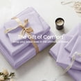 thumbnail image 2 of Sasttie Queen Size Sheets Set Brushed Microfiber, 4 Piece Sheet Set Upto 16 Inches Deep Pocket Bedding Sheets & Pillowcases - Lavender, 2 of 8