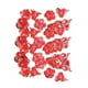 thumbnail image 2 of Pulsera de cuentas de flores para mujer, 100 piezas, transparente, hecha a mano, para regalar Rojo, 2 of 9