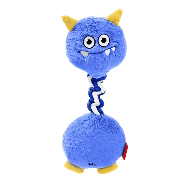 Juguete Para Perro Juguete De Masticar Cachorro Chirriantes Belug, Azul
