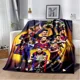 thumbnail image 1 of Manta de franela de fútbol superstar para adultos y niños, manta portátil para decoración de sofá y cama, regalo, l-leo, messi-i, 1 of 5
