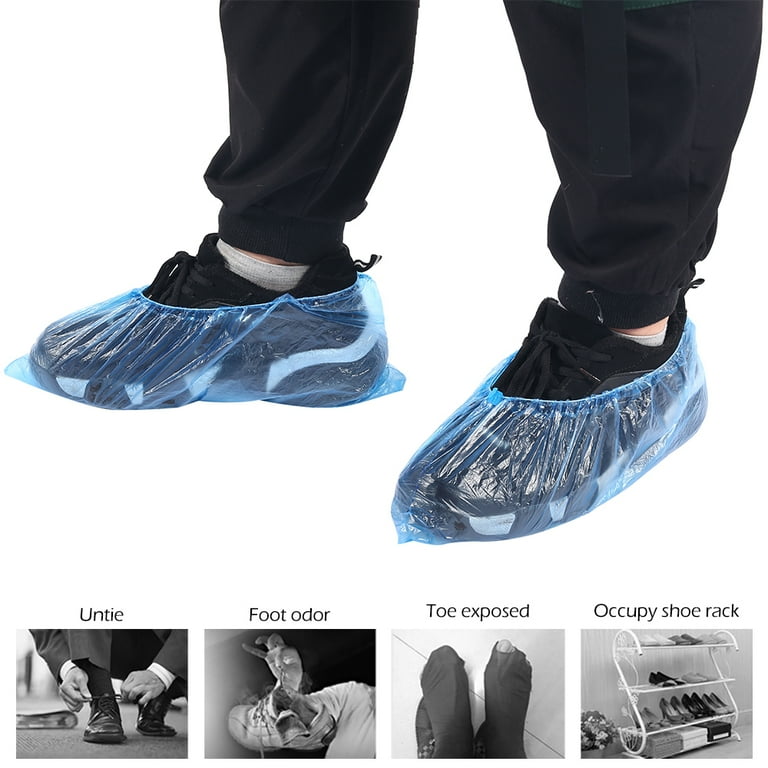 Willstar Shoe Cover Disposable Carpet Floor Protector Rainy Day Shoes Protect Accessories 100Pcs Walmart