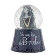 thumbnail image 1 of Minibola de nieve plateada con búfalo, la novia muerta de Tim Burton, 1 of 9