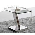 thumbnail image 2 of Canadian Manhattan End Table Silver, 2 of 2