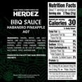 thumbnail image 2 of HERDEZ Habanero Pineapple Mexican-Style BBQ Sauce Hot, 12oz Glass Bottle, 2 of 11