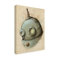 thumbnail image 2 of Trademark Fine Art 'Robot Painting' Canvas Art by Michael Murdock, 2 of 3