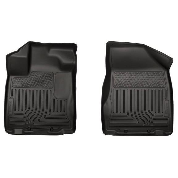 Husky Liners 18661 Weatherbeater Floor Mats Fit 2013-2020 Nissan Pathfinder Front Row Liners 2pc Black