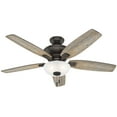 thumbnail image 3 of Hunter Fan Company 53376 52" Kenbridge Ceiling Fan with Light, Large, Noble Bronze, 3 of 11