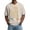 Beige, variant on Men's Hello Darkness My Old Friend V Neck T Shirt Casual Short Sleeve Graphic Tee