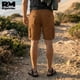 thumbnail image 5 of Bermudas Cargo De Hombre Con Ajuste Holgado Y Bolsillos cafe T40, 5 of 5