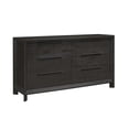 thumbnail image 5 of Bowery Hill 6 Drawer Solid Wood Dresser in Basalt Gray, 5 of 9