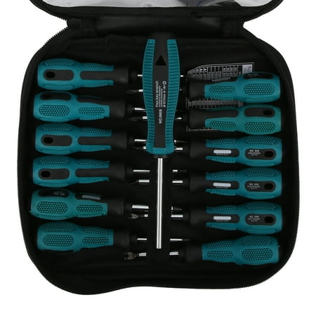 

Ymiko Screwdriver Set Hand Tools Screwdriver Kit 45# Steel Triangular/ U/Y Shape Screwdriver Set High Hardness Screwdriver Hand Tools